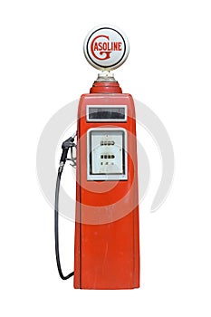 vintage fuel dispenser