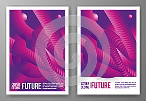 vintage futuristic style cover