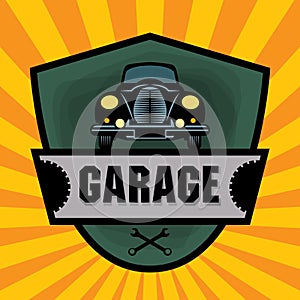 Vintage Garage sign