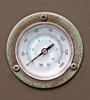 Vintage gauge meter