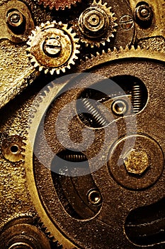 Vintage gears mechanism