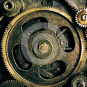 Vintage gears mechanism