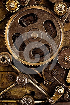 Vintage gears mechanism