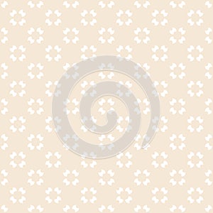 Vintage geometric seamless pattern in soft pastel colors. Retro style background.
