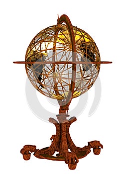 Vintage Globe
