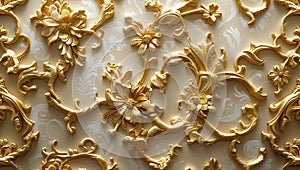 Vintage gold surface. Background or texture
