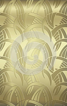 vintage gold wall covering background
