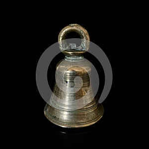 Uralt glocke auf der Schwarz 