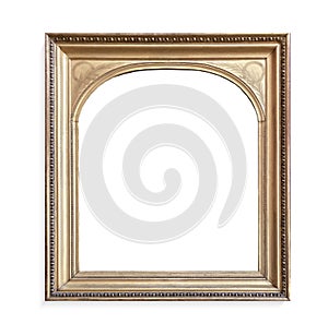 Vintage golden canvas, ornate antique frames for timeless wall art