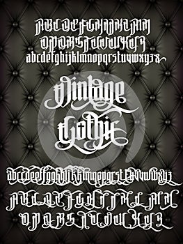 Vintage Gothic Font