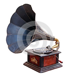 Antico grammofono 