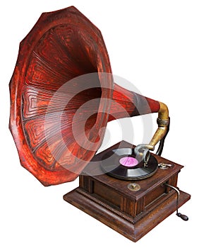 Vintage gramophone