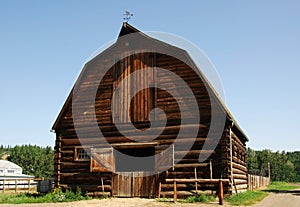 Vintage granary photo