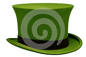 Vintage Green Top Hat