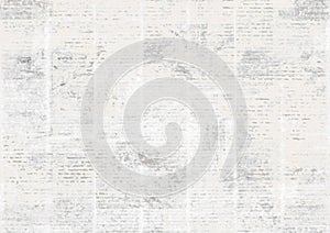 Vintage grunge newspaper old paper texture background