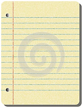 Vintage grunge notepad