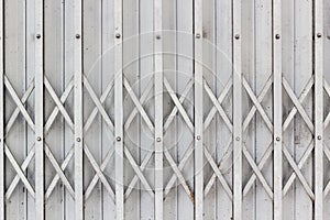 Vintage grungy style old metal door