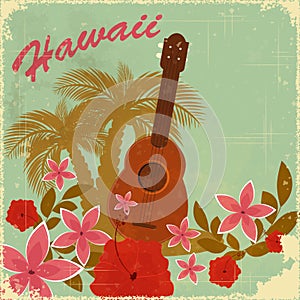 Vintage Hawaiian postcard