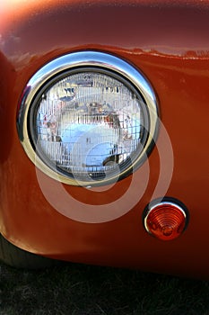 Vintage headlight