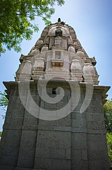 Vintage Historic Holkar Era Chatri or  Cenotaph
