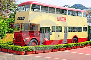 Vintage hong kong bus