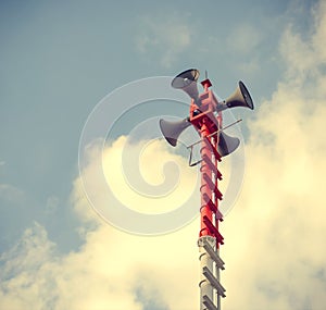 Vintage horn speaker