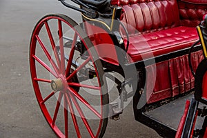 Vintage horse carriage