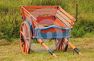 Vintage, horse drawn farm cart