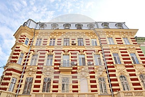 Vintage House of Falz-Fein or house with the Atlanteans in Odessa, Ukraine