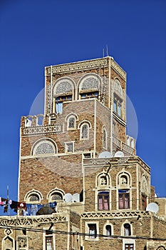 The vintage house in Sana& x27;a, Yemen