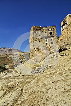 The vintage house in the small village close Sana& x27;a, Yemen