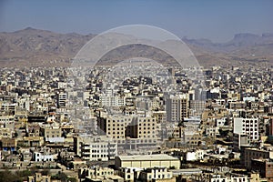 The vintage house in the small village close Sana'a, Yemen