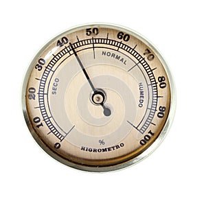 Vintage hygrometer photo