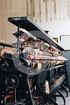 Vintage Industrial Silk Spinning Equipment - Abandoned Lonaconing Silk Mill - Maryland