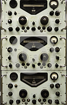 Vintage instrument panel
