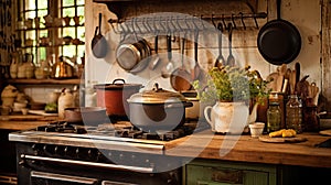 vintage kitchen equipment