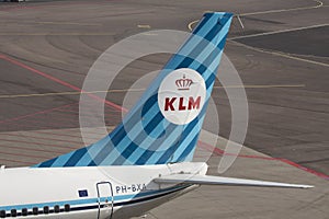 Vintage KlM Boeing 737