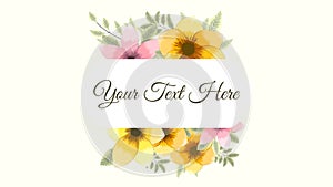 vintage label flowers frames in detailed style invitations, sales, ads