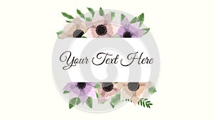 vintage label flowers frames in detailed style invitations, sales, ads