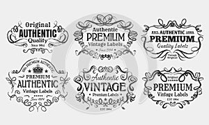 Vintage Labels