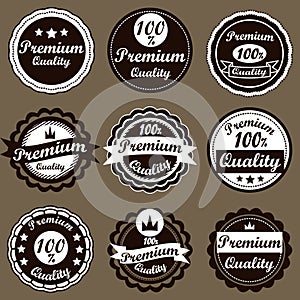 Vintage Labels set.