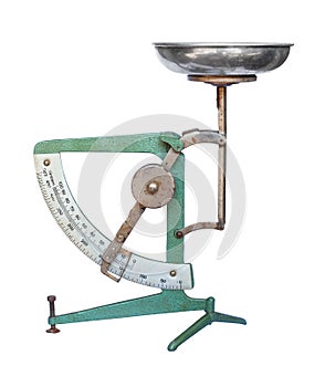 Vintage laboratory scale isolated