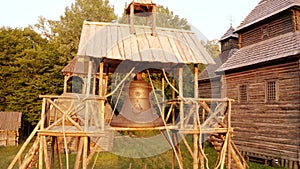 Vintage large church bell or campane.