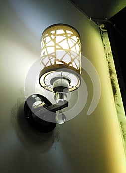 Vintage light wall lamp indoor home lighting