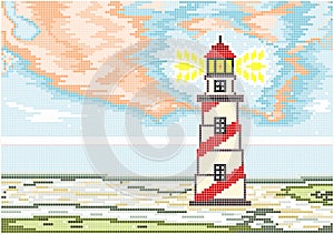 Vintage Lighthouse