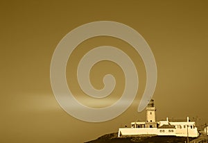 Vintage Lighthouse Portugal photo