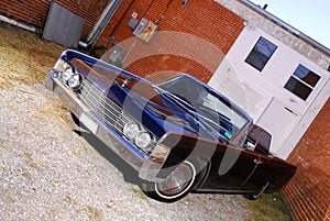 Vintage Lincoln Continental convertable with suicide doors