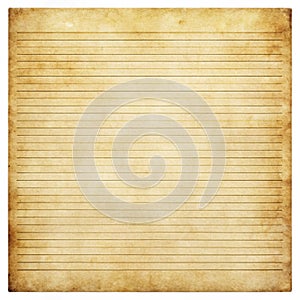Vintage lined paper background