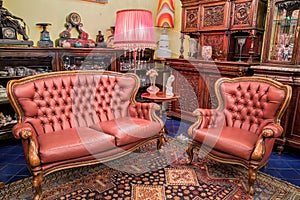 Vintage living room