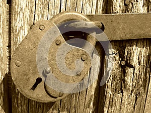 Vintage lock